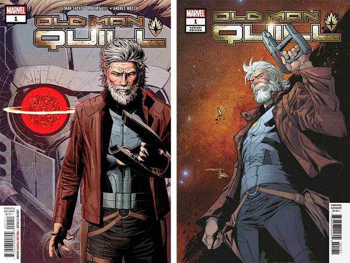 Old Man Quill #1 Cover A and 1 and 50 variant cover