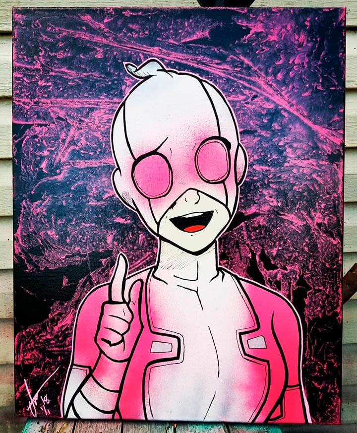 Chris Ecto Art - Gwenpool