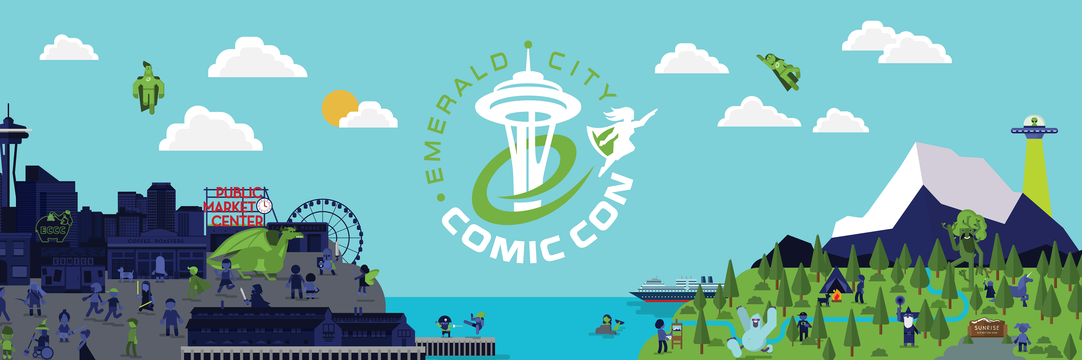 Emerald City Comic Con Comic Book Fiend Club