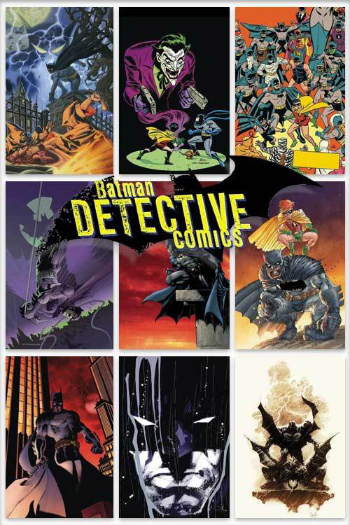 Detective Comics 1000 regular variant covers