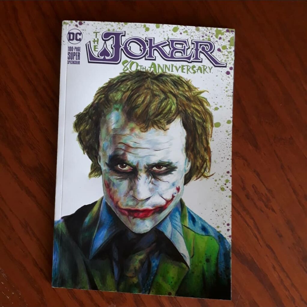 The Joker sketch cover