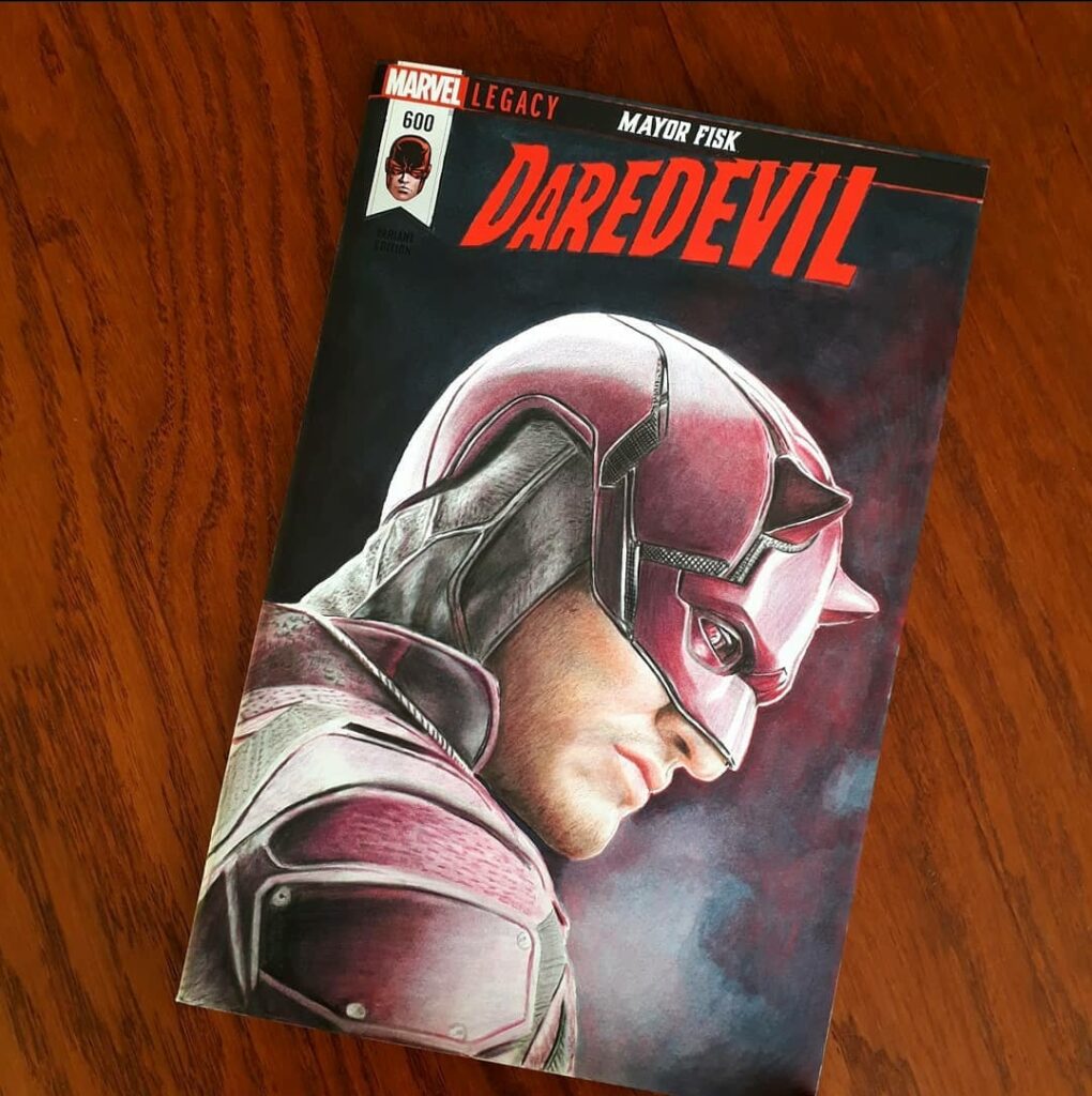 Daredevil sketch cover